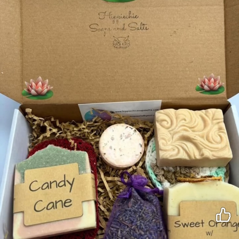 Festive Bliss: Hippiechic Artisanal Soap Gift Set